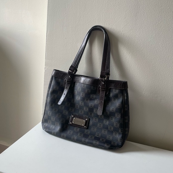 SOLD Vintage Loewe anagram tote - Picture 1 of 14
